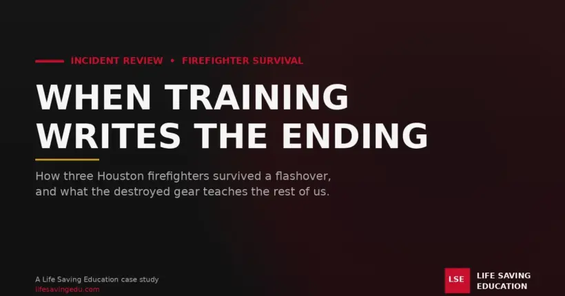 Houston firefighter flashover case study featured image