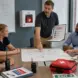 Workplace team conducts an active-threat preparedness tabletop exercise