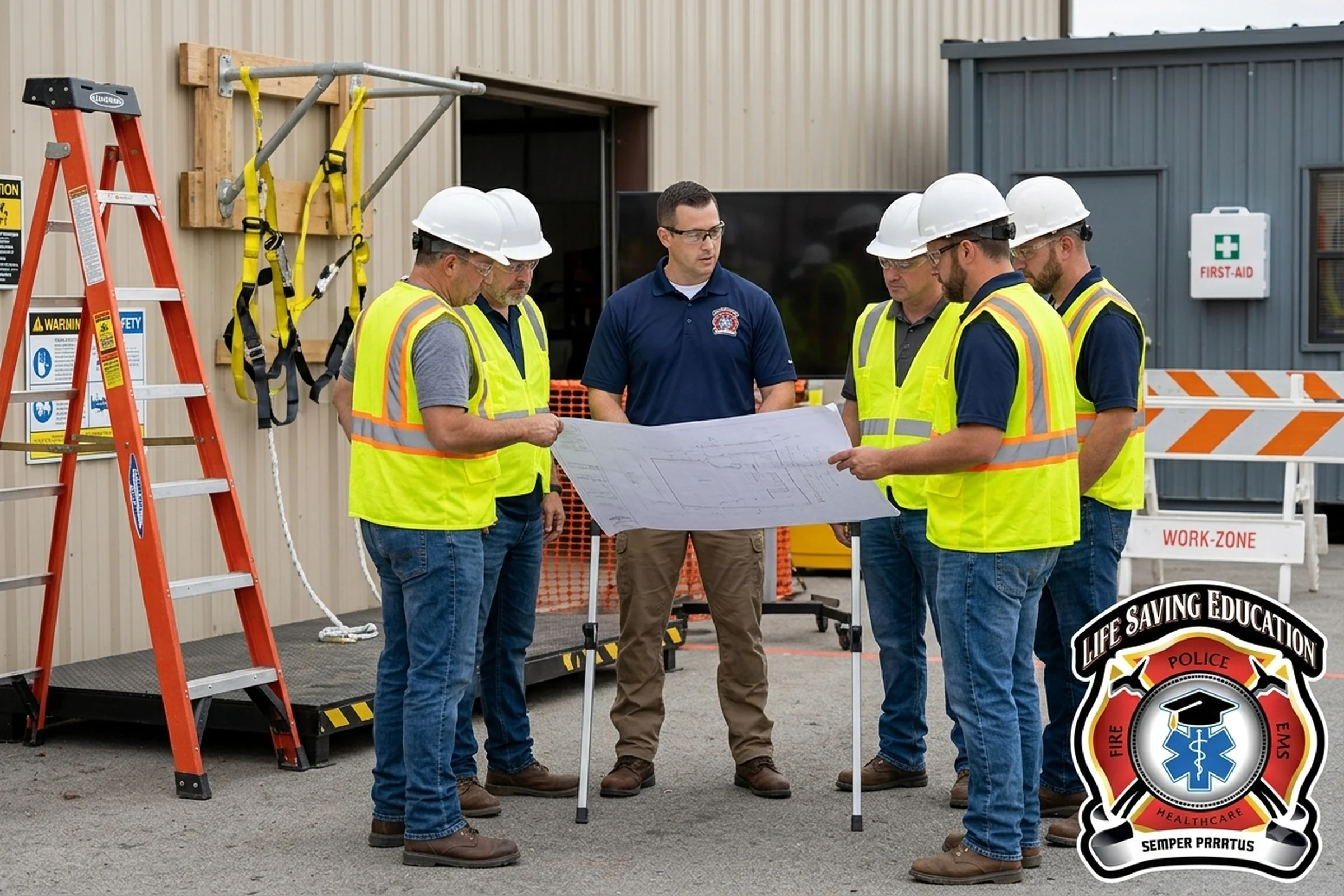 Supervisors and safety leads participating in OSHA 30-Hour workplace safety training.