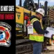 Construction workers verifying lockout and hazardous energy controls on horizontal directional drilling equipment